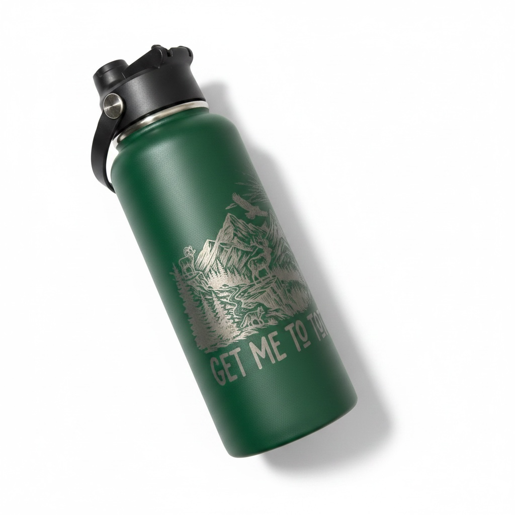 Get me to the Great Outdoors 32oz hydro water bottle
