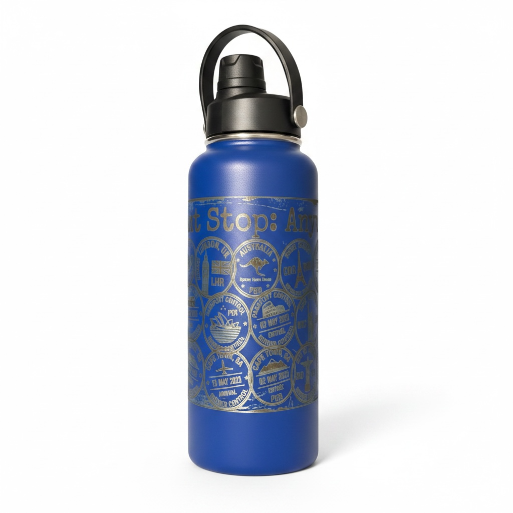 Next Stop: Anywhere 32oz hydro water bottle