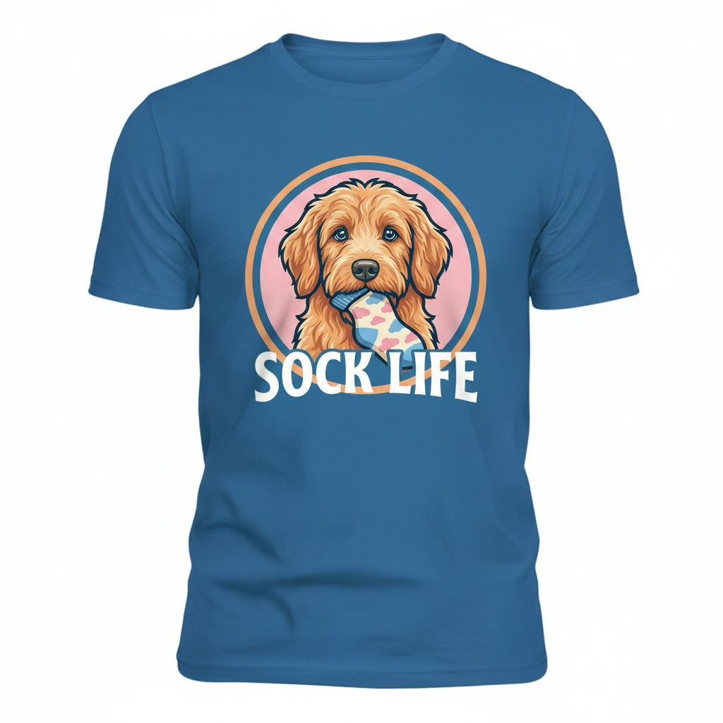 Golden Doodle Sock Life TShirt