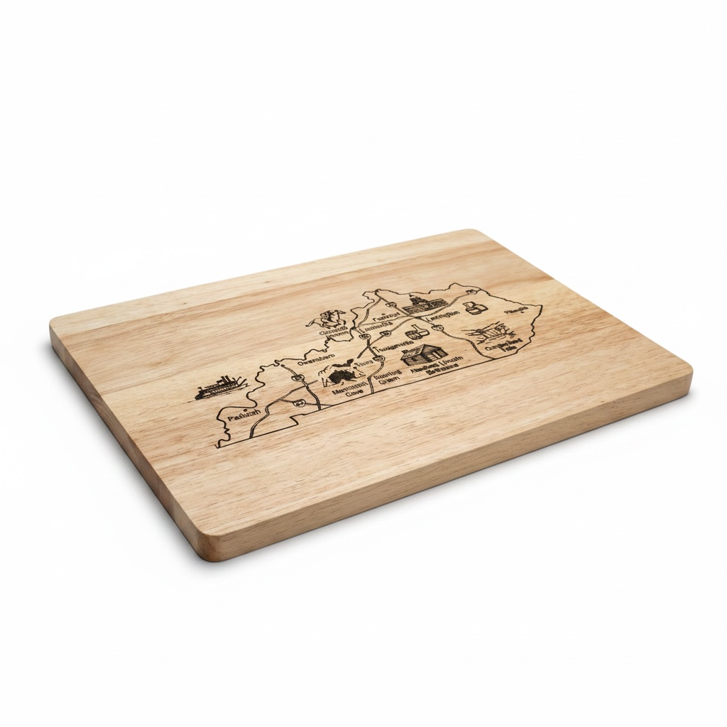 Kentucky Landmark Cutting Board