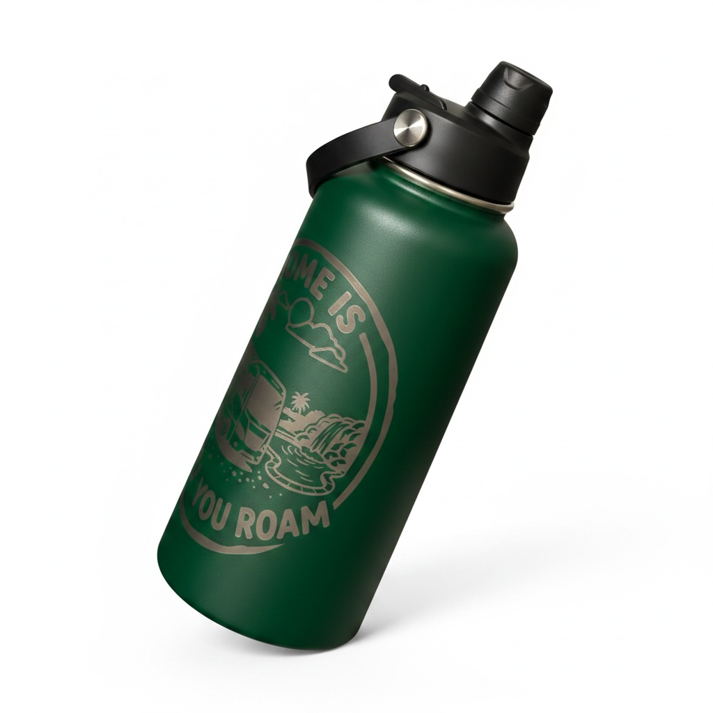 Home is Where You Roam 32oz hydro water bottle