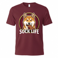 Shiba Inu Sock Life TShirt