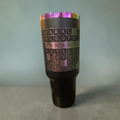 Custom Scrabble Laser engraved tumbler