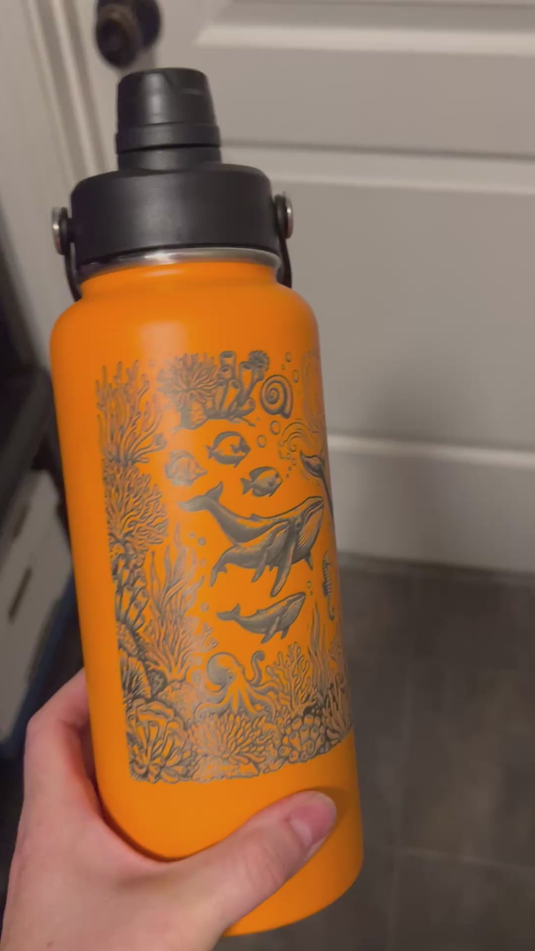 Time for Vitamin Sea 32oz water bottle