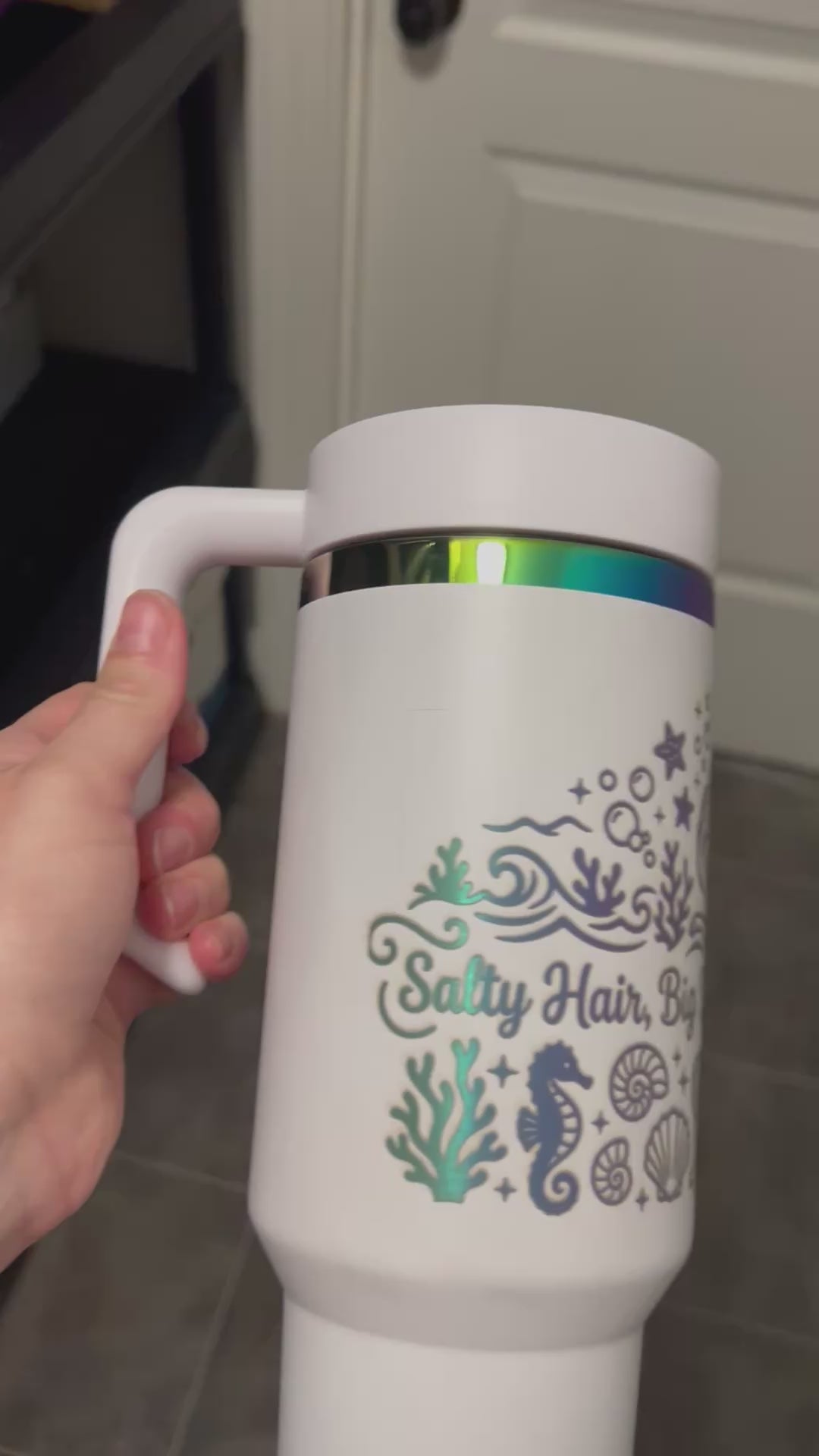 Mermaid Wishes 40oz tumbler