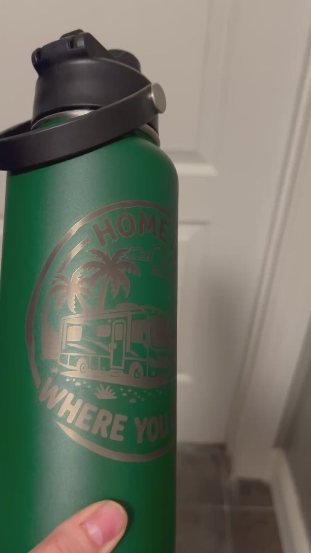 Home is Where You Roam 32oz hydro water bottle