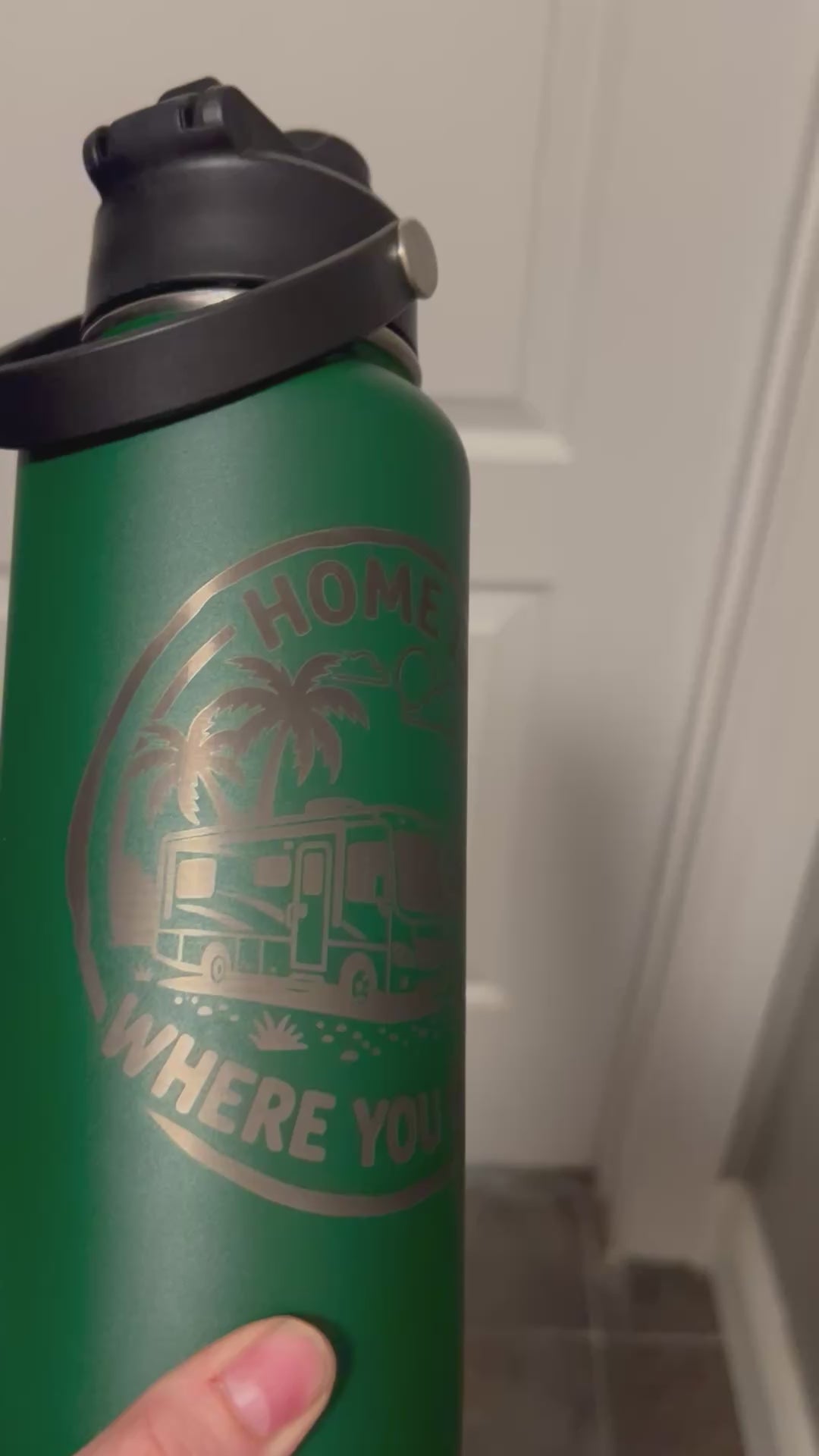 Home is Where You Roam 32oz hydro water bottle